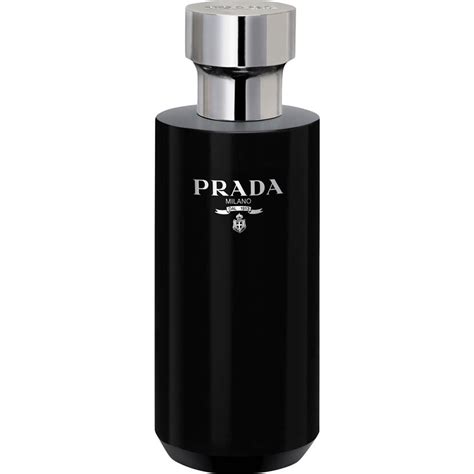 prada black shower gel|prada l'homme shower gel.